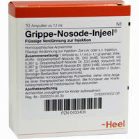 Grippe- Nosode- Injeel Ampullen 10 Stück
