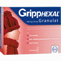 Gripphexal 500mg 30mg Granulat 10 Stück