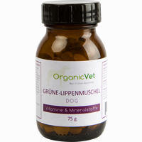 Grüne Lippenmuschel für Hunde Tabletten 75 g