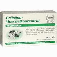 Gruenlipp Muschelkonzentrat Kapseln 60 Stück