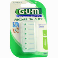 Gum Proxabrush Click Nachf.0.5mm Tanne Zahnbürste 6 Stück