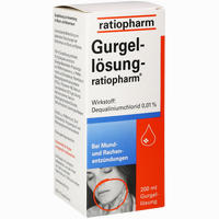 Gurgellösung Ratiopharm 200 ml