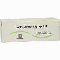 Gw15 Condurango Cp Jso Globuli 20 g