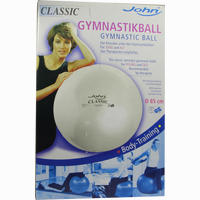 Gymnastikball 85cm Silber 1 Stück