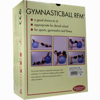 Gymnastikball Rehaforum 75cm Orange- Metallic 1 Stück