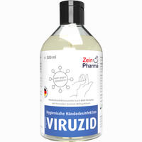 Händedesinfektionsmittel Nach Who Zeinpharma Fluid 500 ml