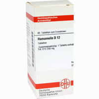 Hamamelis D12 Tabletten 80 Stück