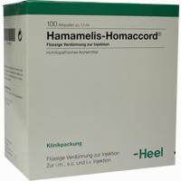 Hamamelis Homaccord Ampullen 100 Stück