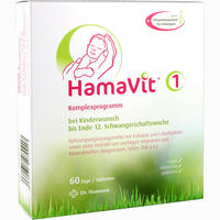 Hamavit 1 Kinderwunsch und Schwangerschaft Tabletten 60 Stück
