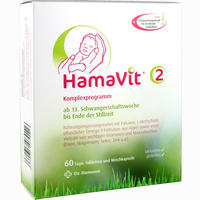 Hamavit 2 Schwangerschaft und Stillzeit Kombipackung 2 x 60 Stück