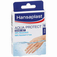 Hansaplast Aqua Protect Hand Set Pflaster 16 Stück