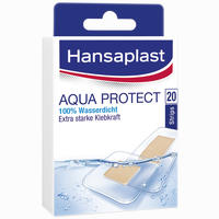 Hansaplast Aqua Protect Strips Pflaster 20 Stück