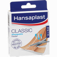 Hansaplast Classic 1mx8cm 1273 Pflaster 1 Stück