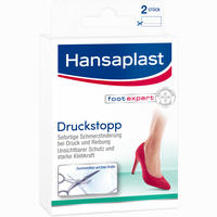 Hansaplast Druckstopp Transparentes Schutzpolster 2 Stück