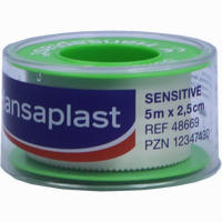 Hansaplast Fixierpflaster Sensitive 5mx2.5cm Schub 1 Stück