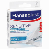 Hansaplast Med Sensitive 1mx8cm Pflaster 1 Stück