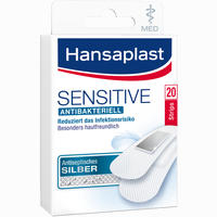 Hansaplast Med Sensitive Strips Pflaster 20 Stück