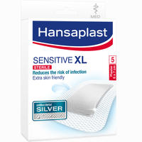 Hansaplast Med Xl Sensitive 6x7cm Pflaster 5 Stück