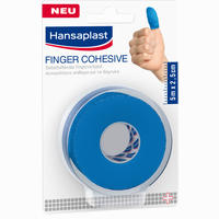 Hansaplast Selbsthaft. Fingerverband Blau 5mx2.5cm Pflaster 1 Stück