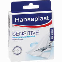 Hansaplast Sensitive 1mx8cm Pflaster 1 Stück