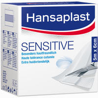 Hansaplast Sensitive 5mx6cm Rolle Pflaster 1 Stück