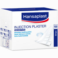Hansaplast Sensitive Injektionspflaster 4.0x1.9cm 100 Stück
