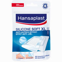 Hansaplast Silicone Soft Xl 50x72mm Pflaster 5 Stück