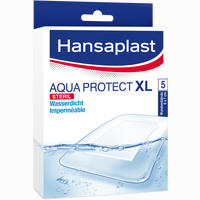 Hansaplast Xl Aqua Protect 6x7cm Pflaster 5 Stück