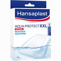 Hansaplast Xxl Aqua Protect 8x10cm Pflaster 5 Stück