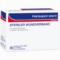 Hansapor Steril Wundverband 6x7cm 25er Pack 25 Stück