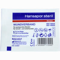 Hansapor Steril Wundverband 6x7cm - Einzelpackung 1 Stück