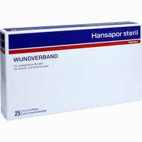 Hansapor Steril Wundverband 9x15cm 25er Pack 25 Stück