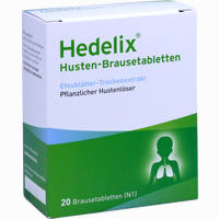Hedelix Husten- Brausetabletten 20 Stück
