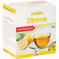 Heisse Zitrone + Vitamin C Portionsbeutel Btl 15 x 10 g