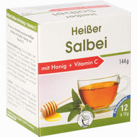 Heisser Salbei mit Honig + Vitamin C Pulver 12 x 12 g