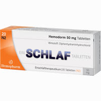 Hemodorm 50mg Einschlaf- Tabletten 20 Stück