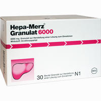 Hepa Merz Granulat 6000 30 Stück
