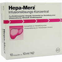 Hepa Merz Infusionslösungs- Konzentrat Infusionslösungskonzentrat 10 x 10 ml