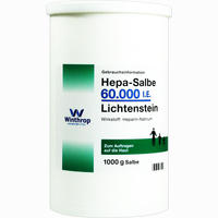 Hepa- Salbe 60000 I.e. Lichtenstein 1000 g