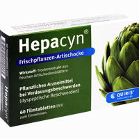 Hepacyn Frischpflanzen- Artischocke Filmtabletten 60 Stück