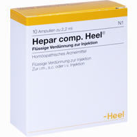 Hepar Comp. Heel Ampullen 10 Stück