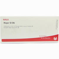 Hepar Gl D6 Ampullen 10 x 1 ml