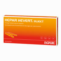Hepar Hevert Injekt Ampullen 10 Stück