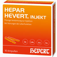 Hepar- Hevert Injekt N Ampullen 10 Stück