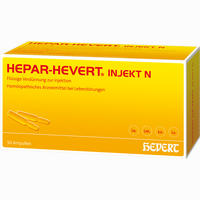 Hepar- Hevert Injekt N Ampullen 50 Stück