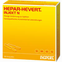 Hepar Hevert Injekt N Ampullen 100 Stück