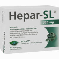 Hepar- Sl 320mg Hartkapseln 50 Stück