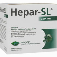 Hepar- Sl 320mg Hartkapseln 100 Stück
