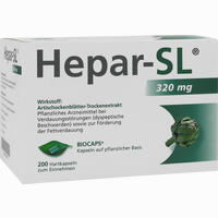 Hepar- Sl 320mg Hartkapseln 200 Stück