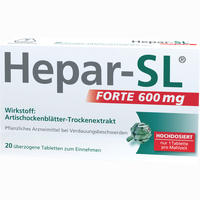Hepar- Sl Forte 600mg Tabletten 20 Stück
